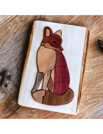 Fox puzzle with base